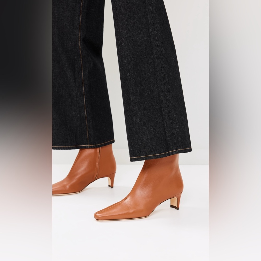*NEW* STAUD WALLY ANKLE BOOT TAN sz 36.5